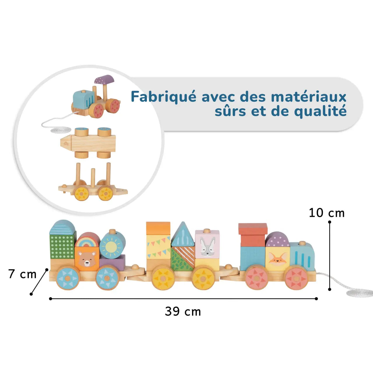 BusyKids Train à Blocs BusyKids Europe s.r.o.