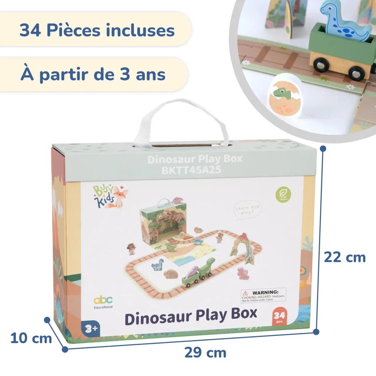 Jeu mobile unique "Dinosaures" BusyKids BusyKids Europe s.r.o.