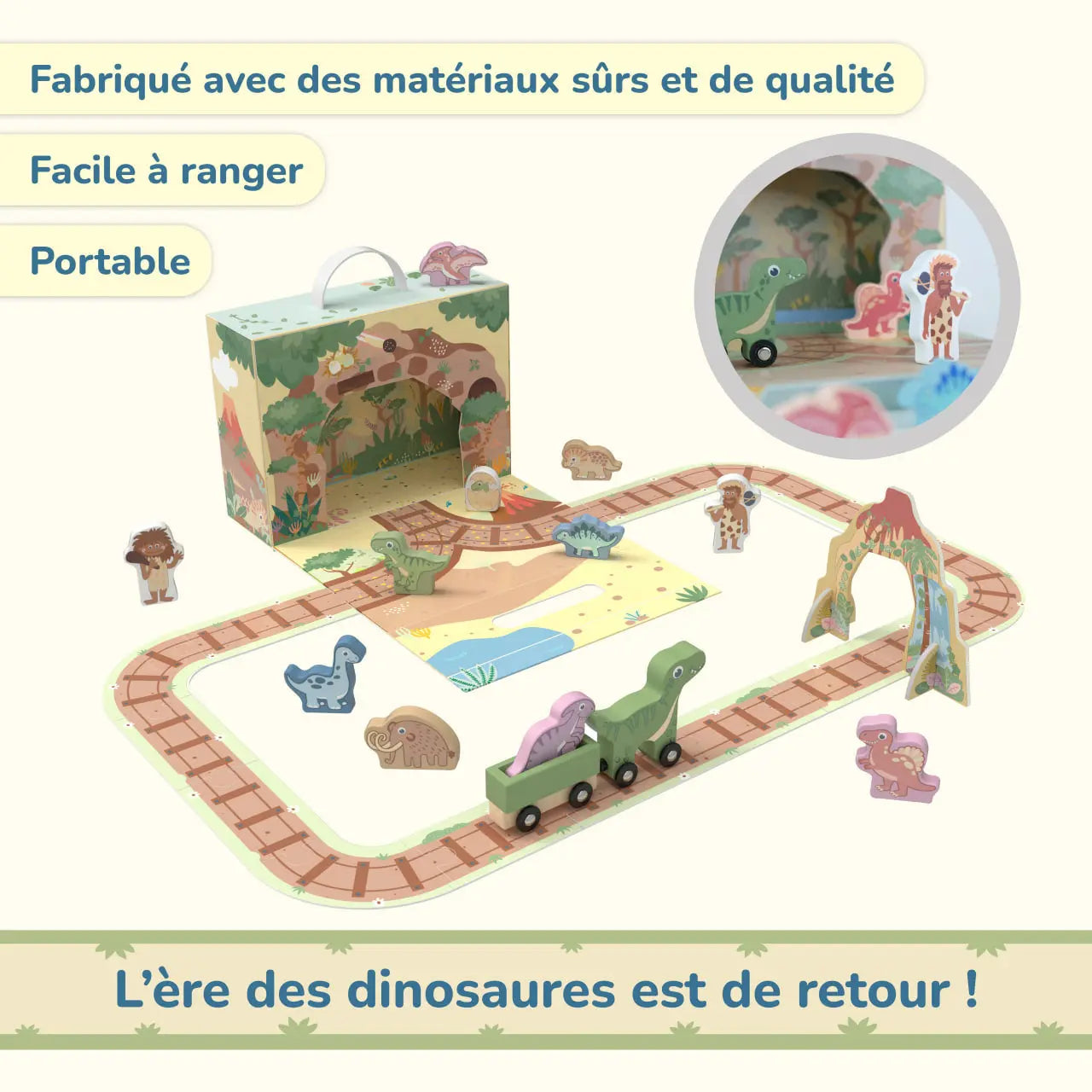 Jeu mobile unique "Dinosaures" BusyKids BusyKids Europe s.r.o.