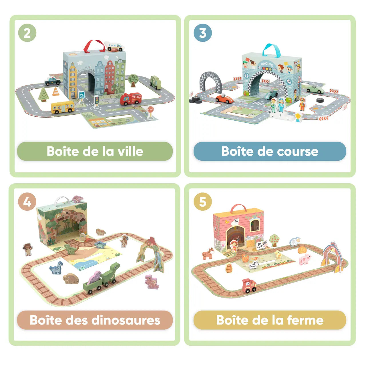 Jeux montessori mobile "Station de Pompiers" BusyKids" BusyKids Europe s.r.o.